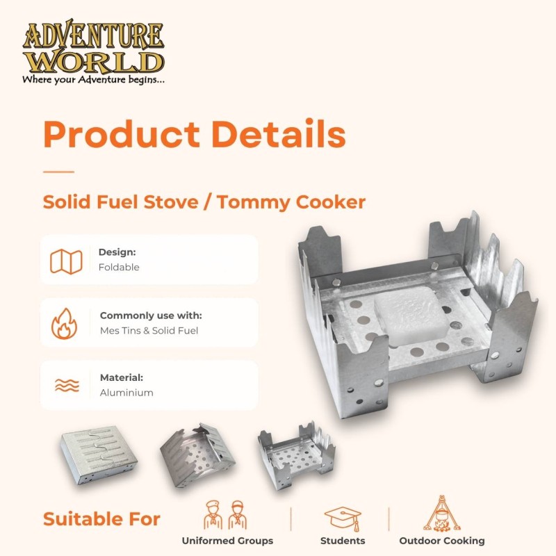 Solid Fuel Stove / Tommy Cooker