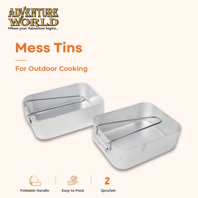 Mess Tins for Outdoor Cooking
