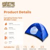 Camping Dome Tent (Rubber Loop)