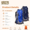 45L + 5L Backpack for School Camp