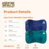 Easy-Press Inflatable Pillow for School Camp