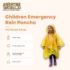 Children Emergency Rain Poncho / Disposable Poncho