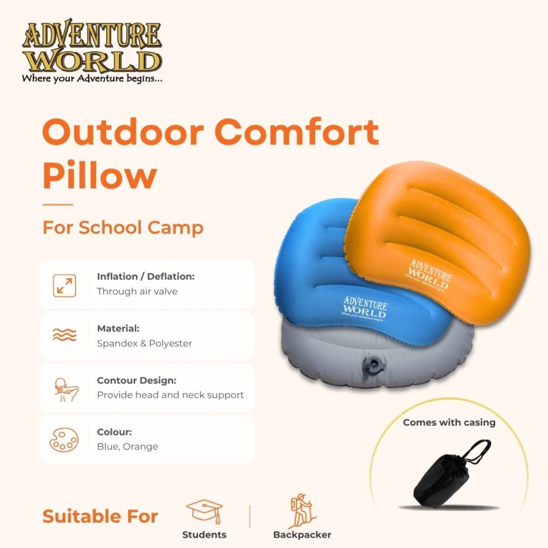 Outdoor Comfort Inflatable Pillow