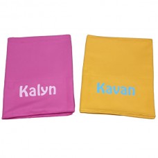 Microfibre Bath Towel In Pouch with Personalised Names
