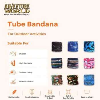 Tube Bandana for Camp Activities