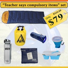 "Teacher says compulsory items" set